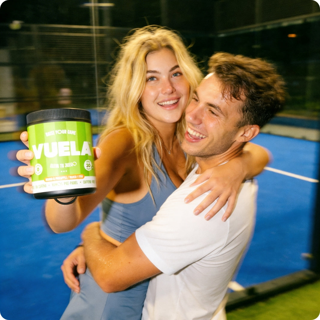 VAMOS Pré-Padel — VUELA pre-padel ritueel voor scherpe focus op de baan